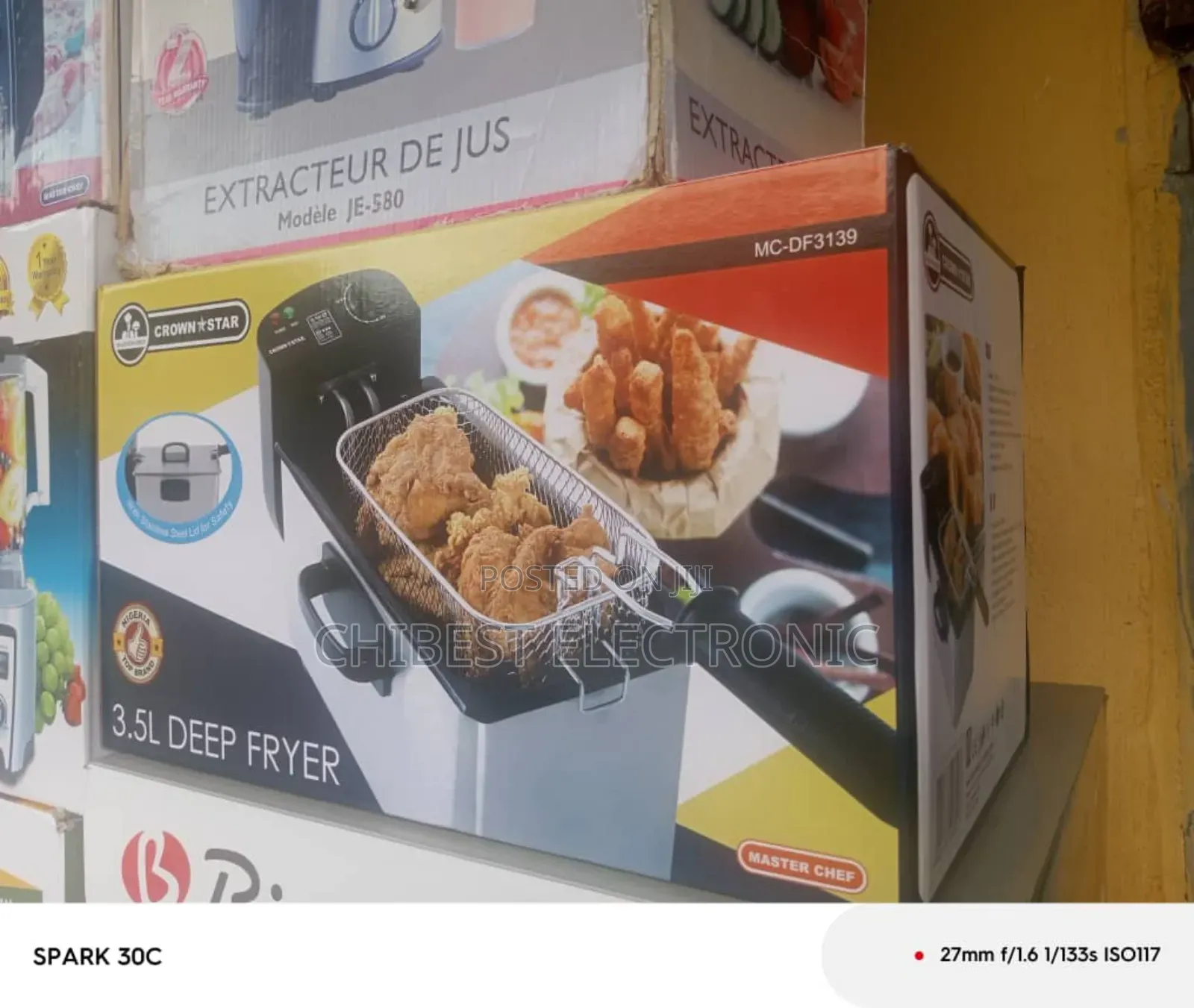 Crown Star Deep Fryer