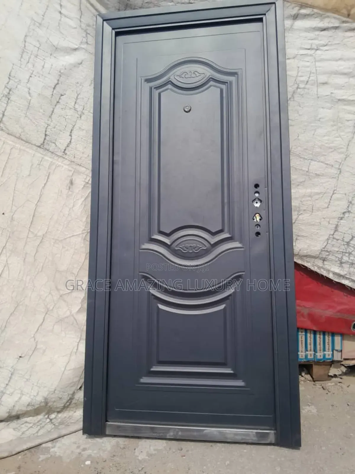 Security Door Grey Colour