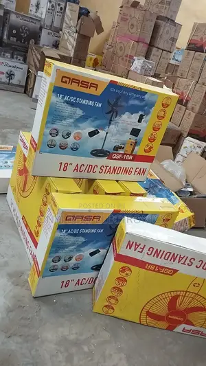 Qasa 18 Inches Ac/Dc Standing Fan+Remote QSF-18r