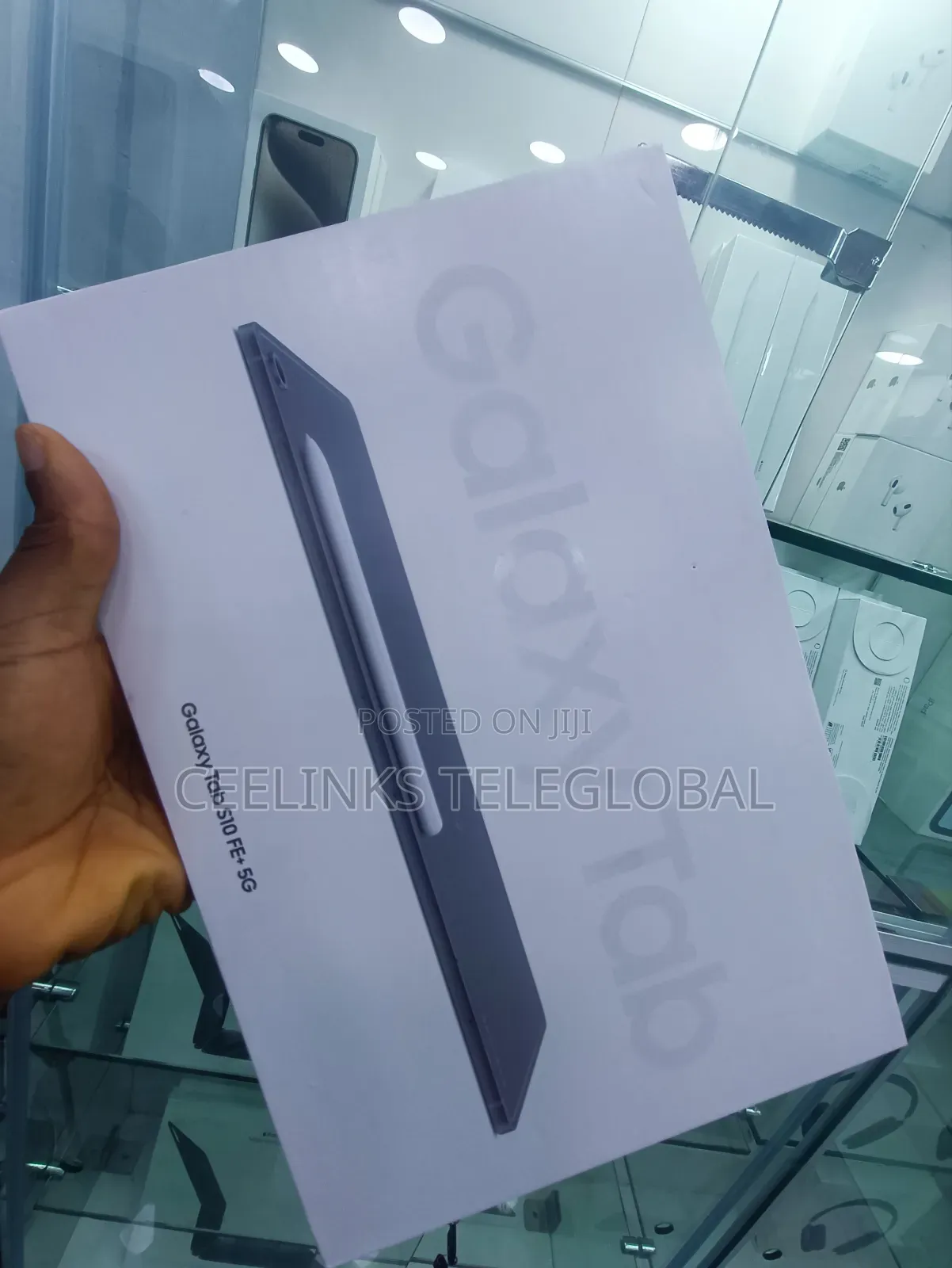 New Samsung Galaxy Tab S10 FE+ 128 GB Black