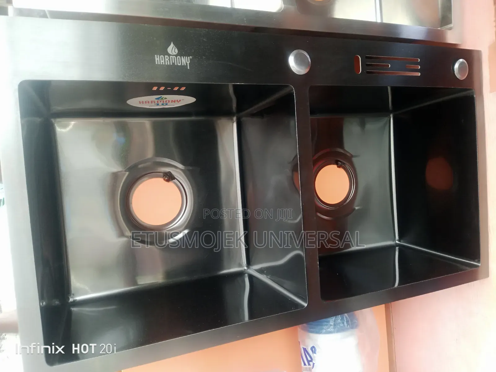 High Quality Modern Kitchen Twin Sink and Tap