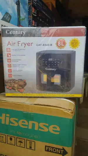 Century Digital Torch Screen Air Fryer Caf-8340-b 8l