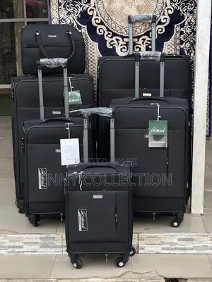 Jigh Quality Set of 6 Fabric Luggage Box