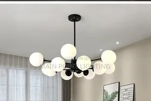 Glass Chandelier Light