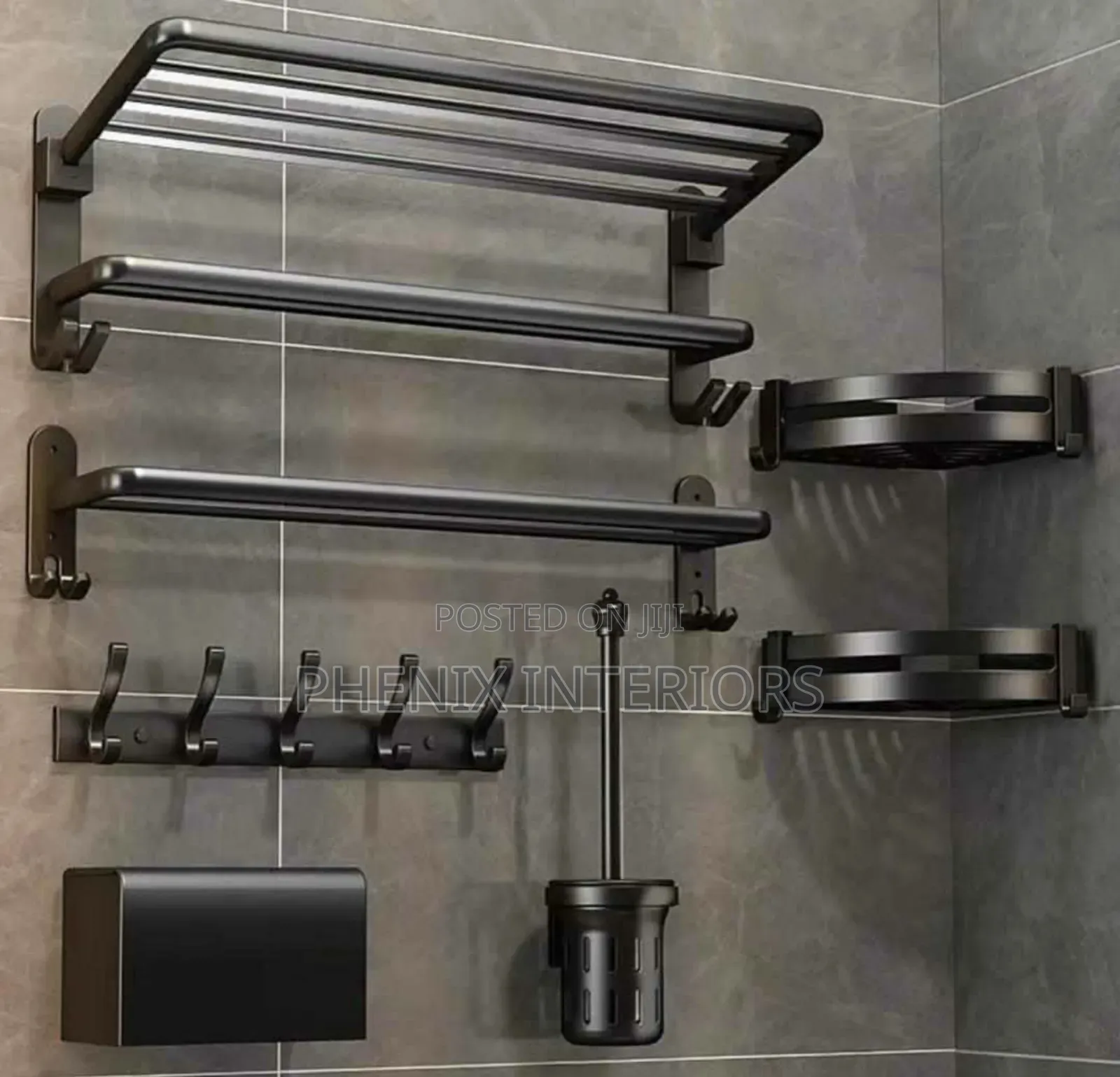 6 In 1 Bathroom Accessories