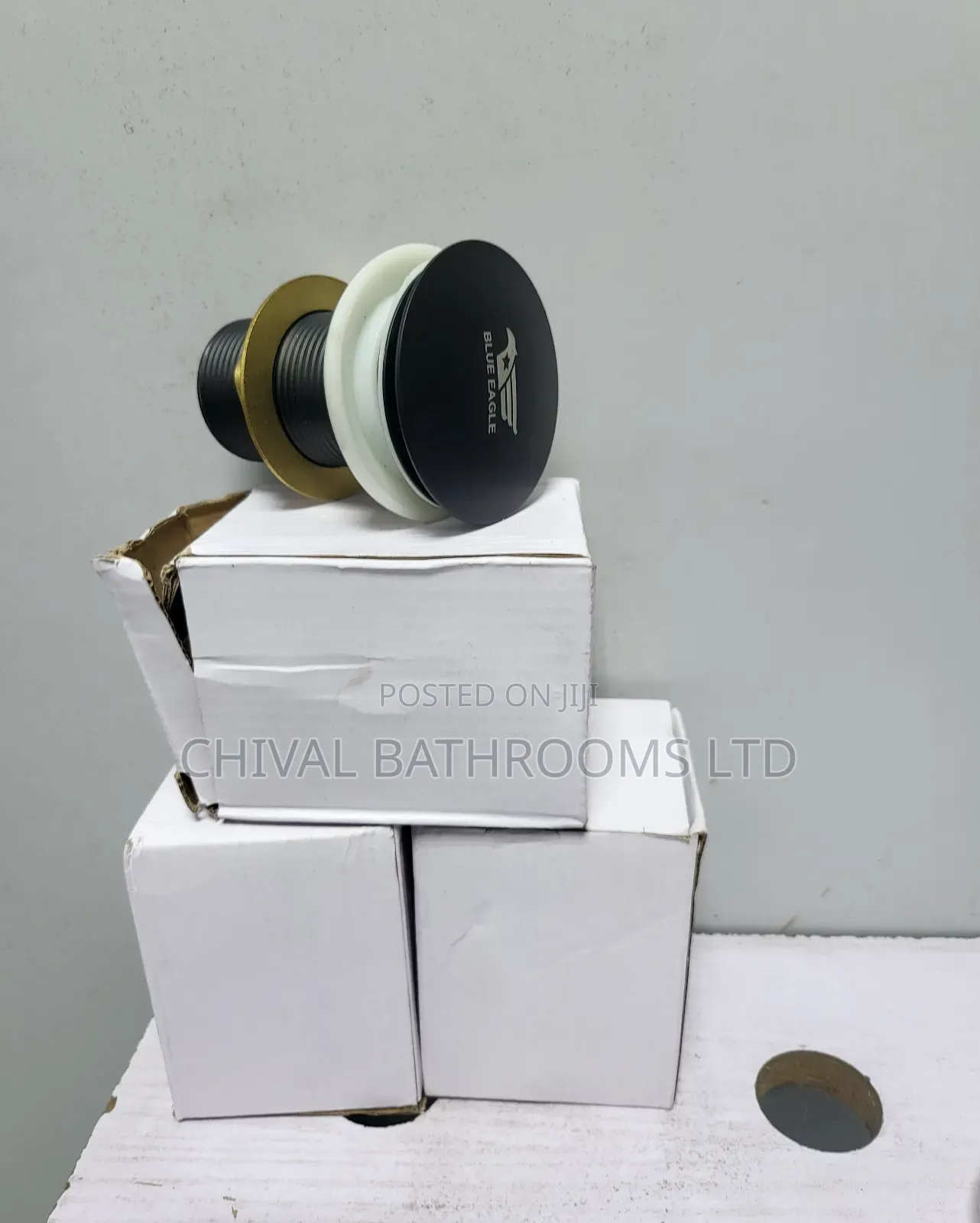 Black Pop Up Basin Waste