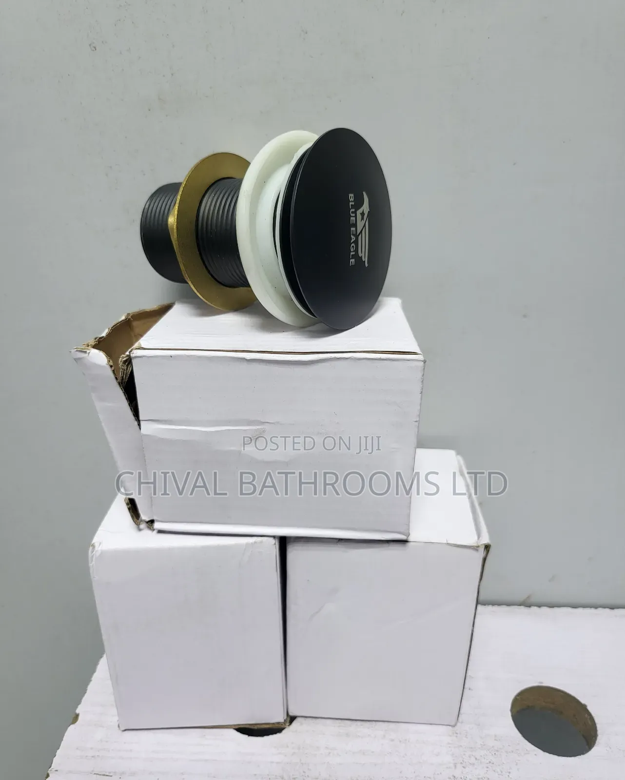 Black Pop Up Basin Waste