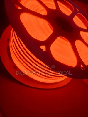 Rope Light Red Frosted