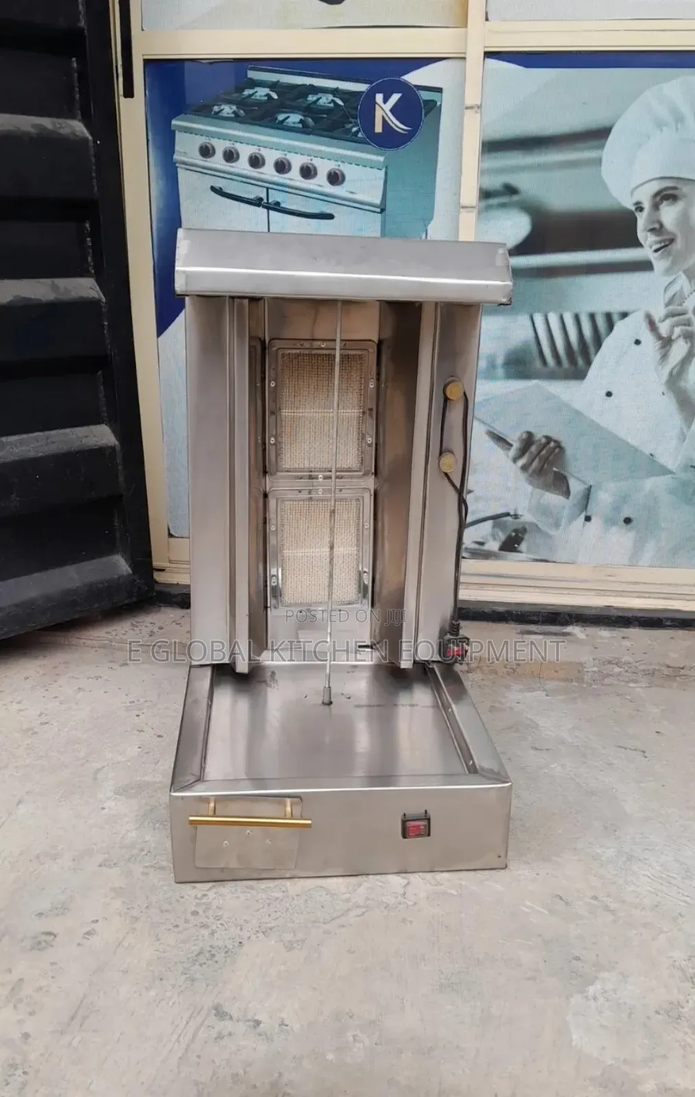 Shawarma Machine 2burners