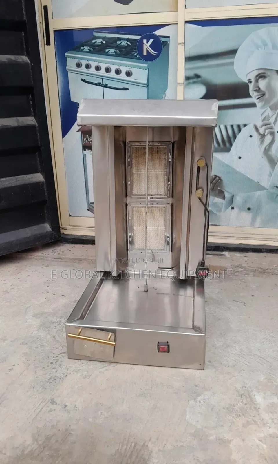 Shawarma Machine 2burners