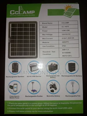 Solar Charging Device 15w
