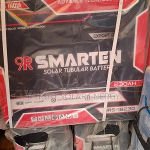 Smarten Solar Tubular Battery 230ah 12v