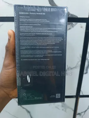 New Samsung Galaxy Note 20 5G 128 GB Black
