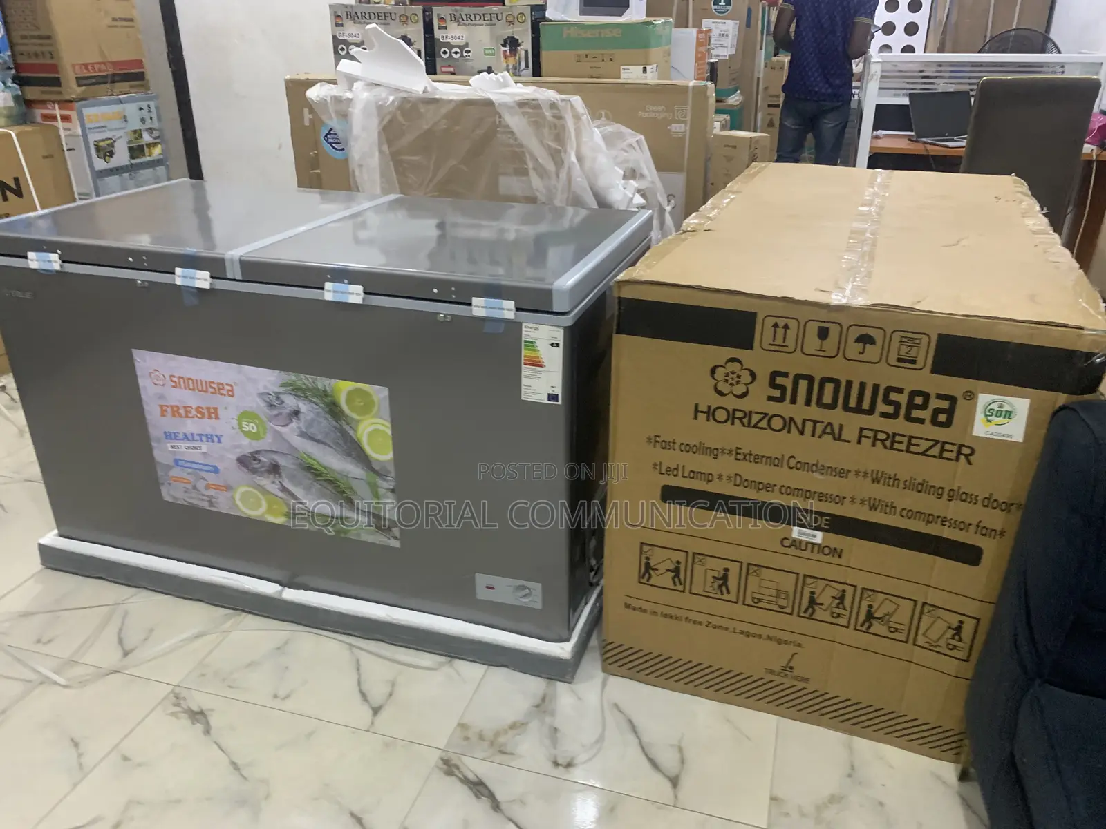 Snowsea 420l Chest Freezer – Compressor Cooling