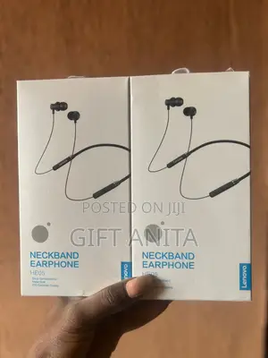 Lenovo Bluetooth Neckband Earphone 8hrs Battery