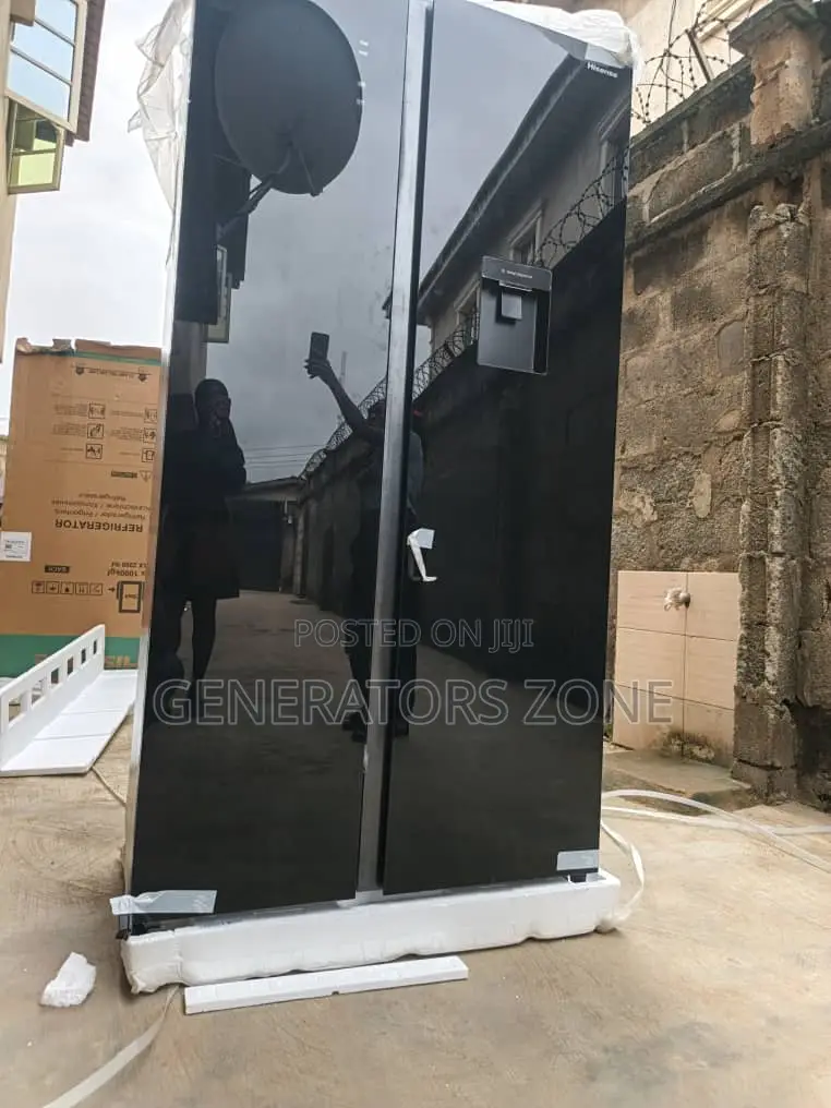 529l Hisense Rs558nmsg – Sleek Glass Fridge