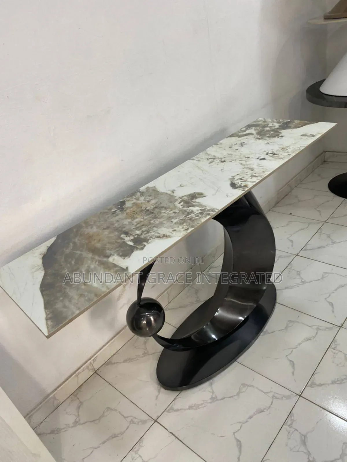 Luxury Marble Top Console.