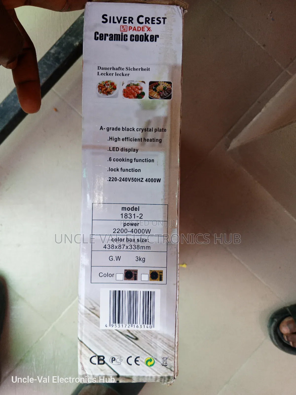 Silvercrest Single Electric Infrared Cooker
