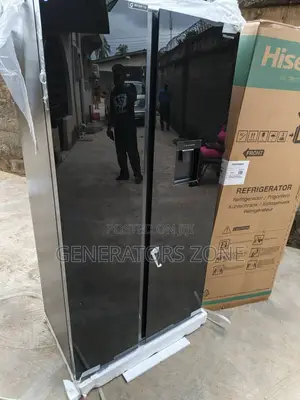 Style Meets Cooling – Hisense 529l Glass Door Refrigerator