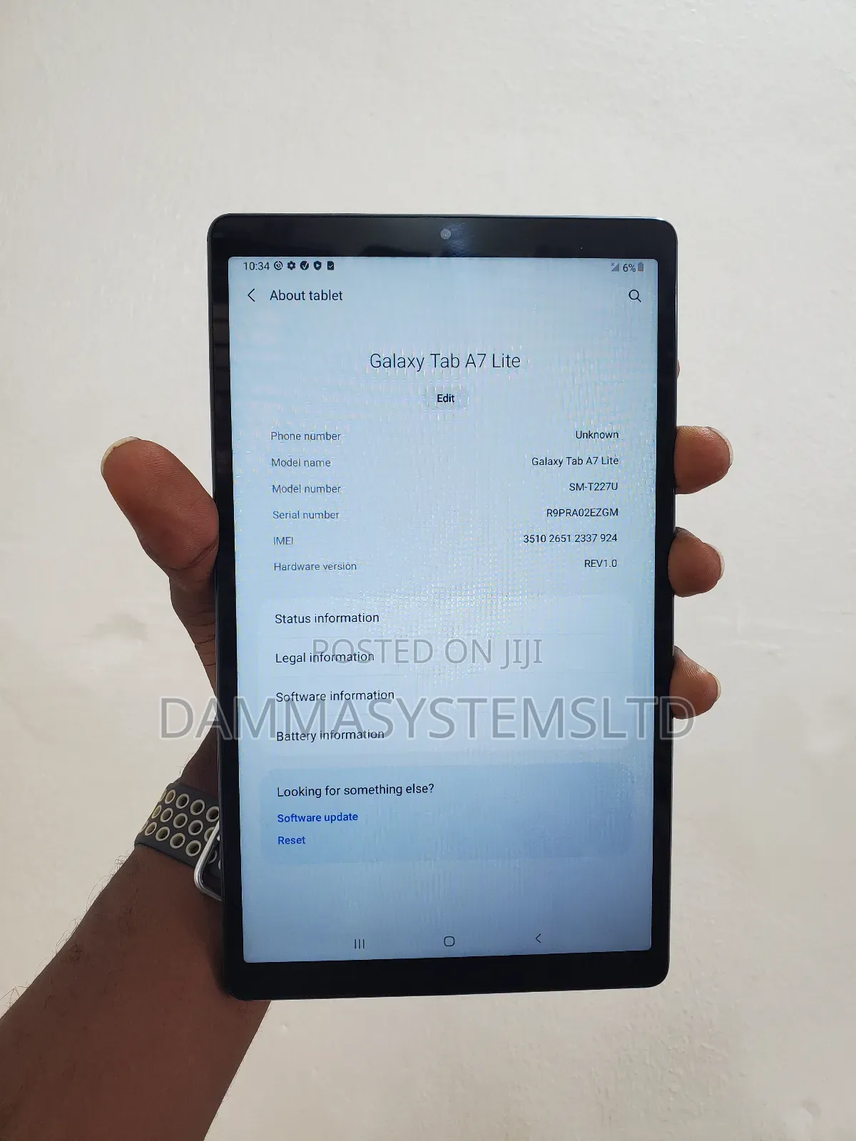 Samsung Galaxy Tab A7 Lite 32 GB Gray