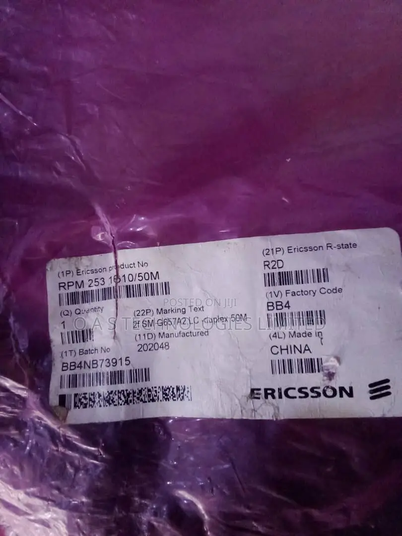 Fiber Optic Patch Cord – 50m Ericsson Lc-Lc Ful Duplex