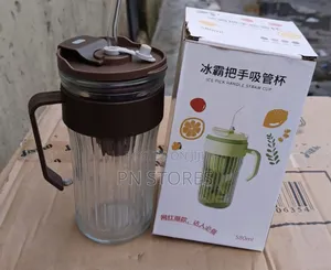 580ml Ice Pick Handle Straw Cup