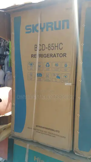 Skyrun Double Door Top Mount Fridge 85l Sliver(Bcd-85hc)