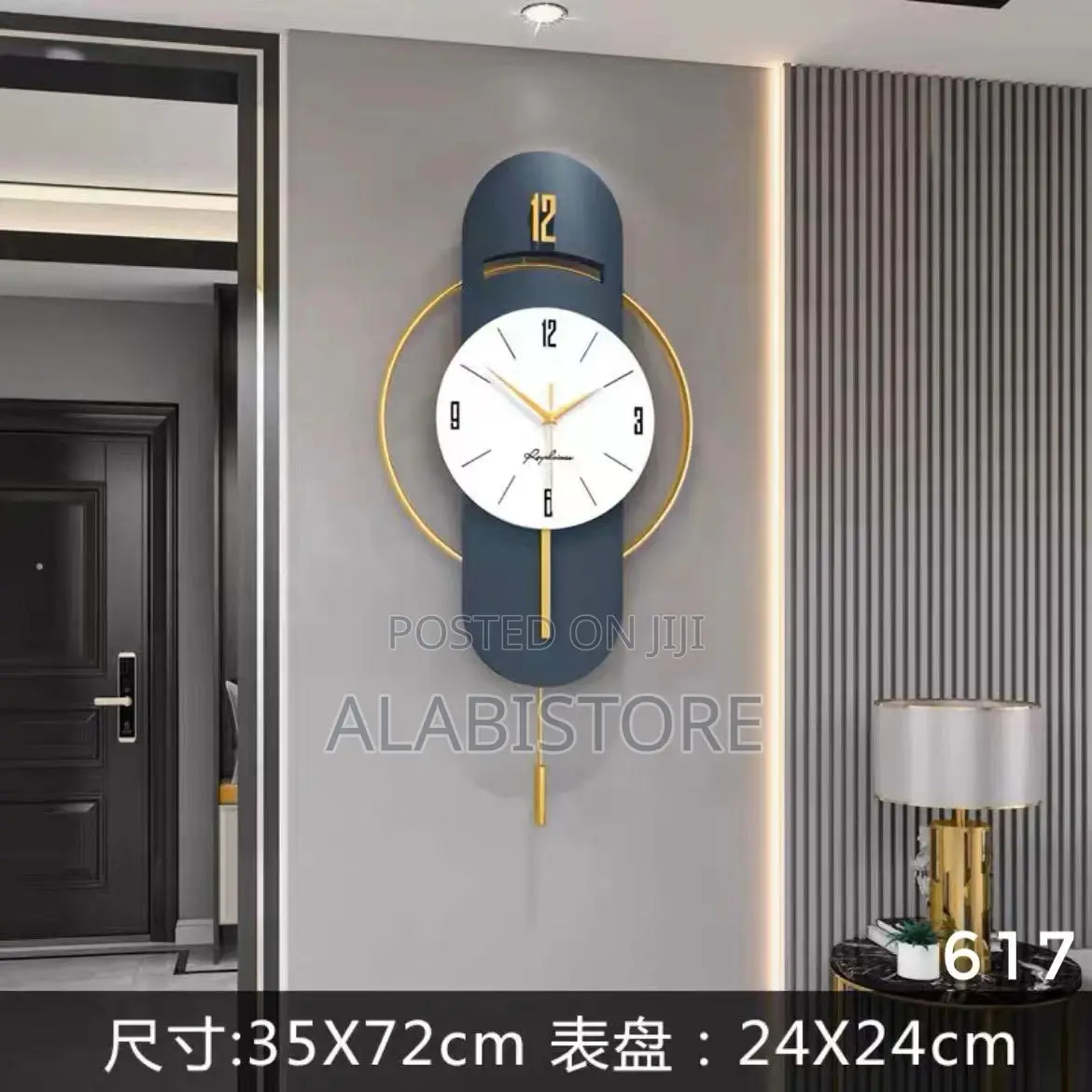 High Quality Luxury Wall Clock Available