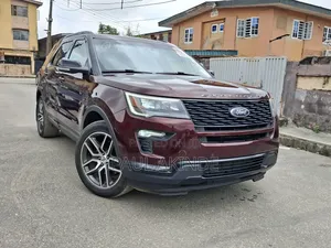 Ford Explorer Limited AWD 2019 Burgundy