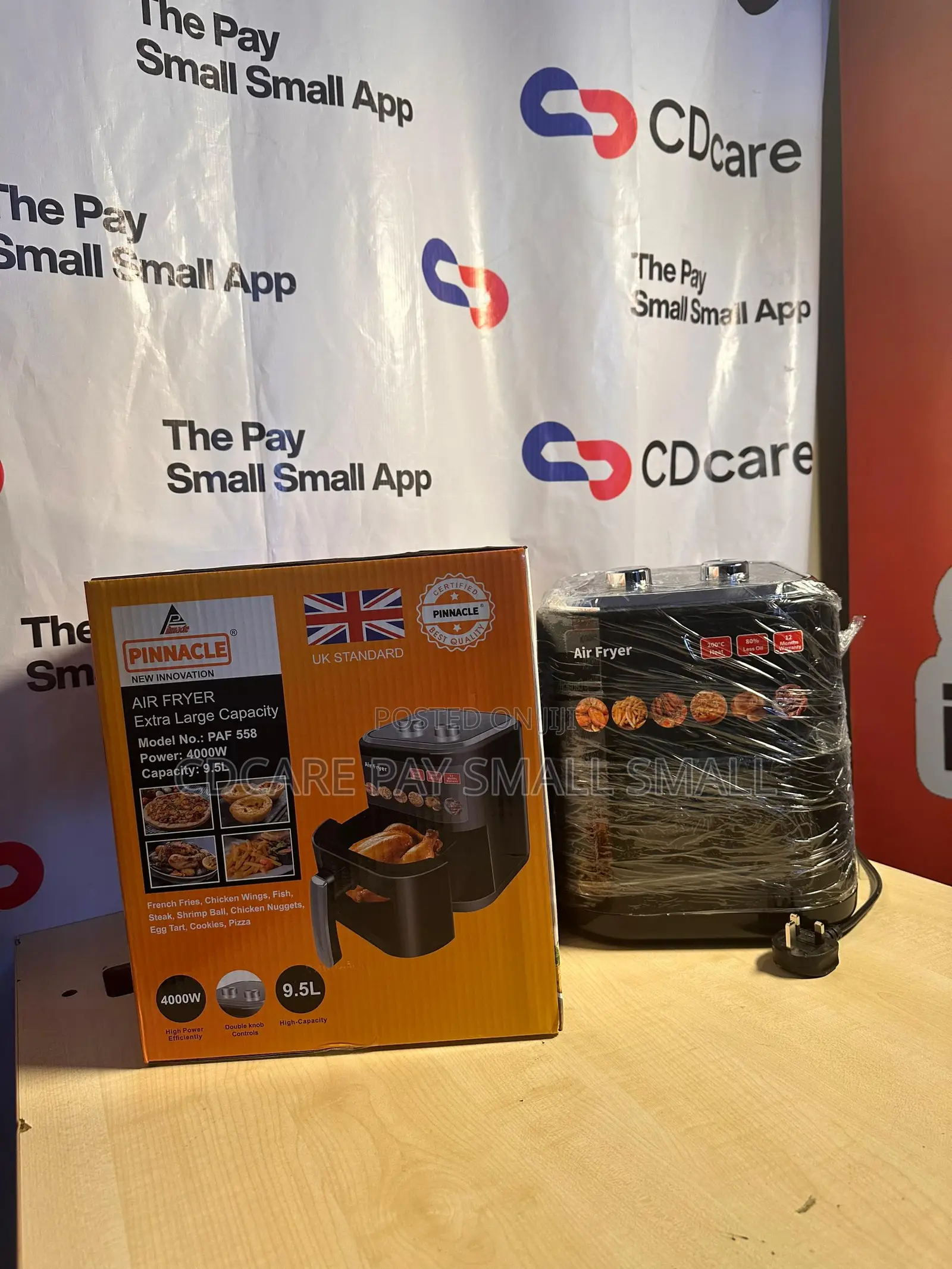 Pay Small Small Pinnacle Air Fryer On Cdcare.App