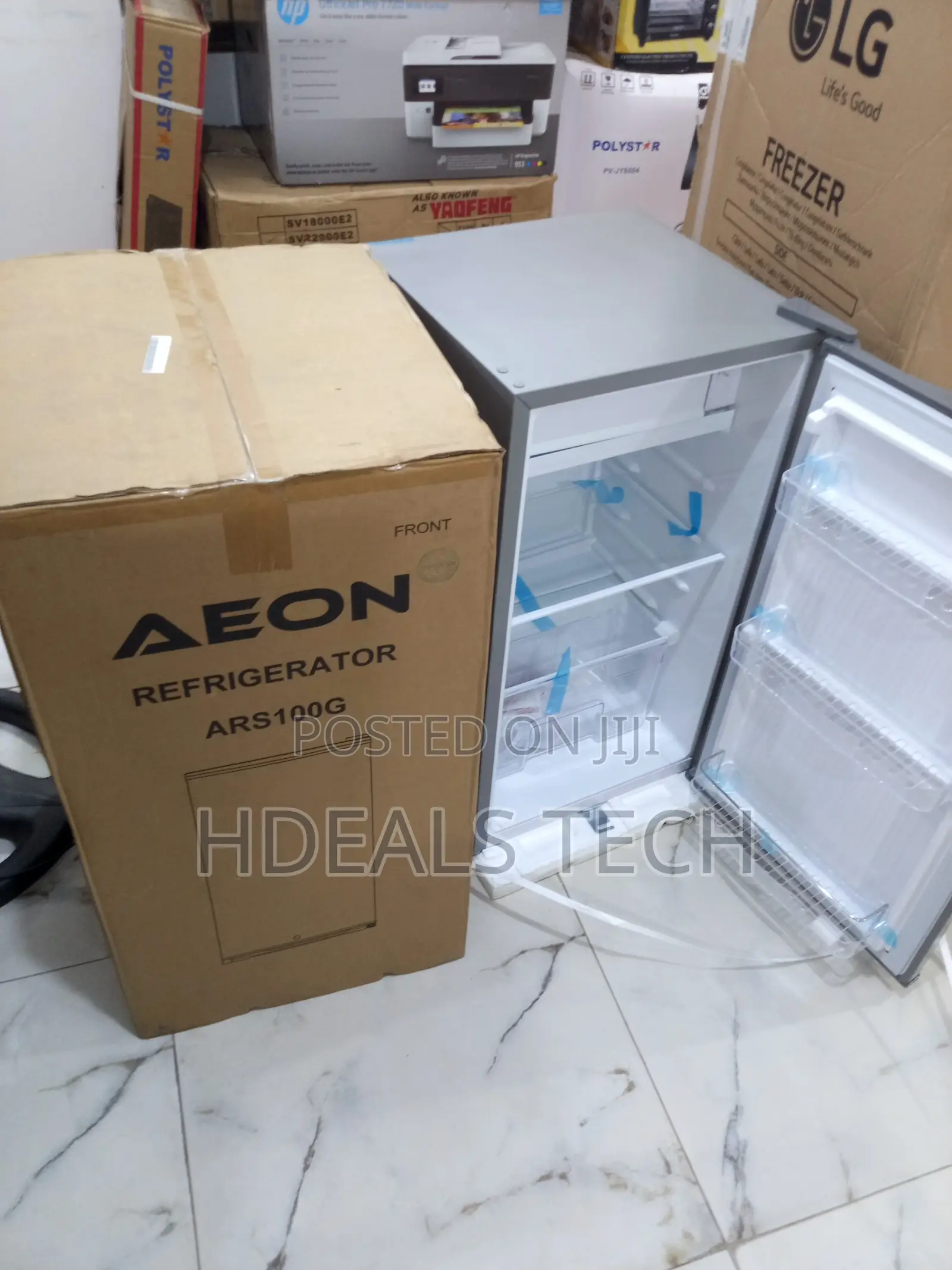 Aeon 90l Compact Refrigerator With Adjustable Shelves