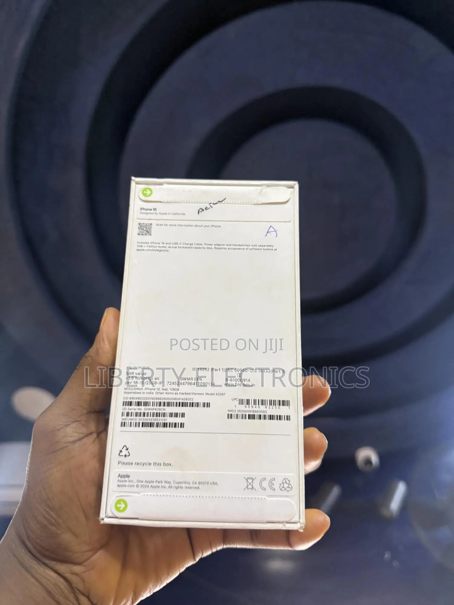 New Apple iPhone 16 128 GB
