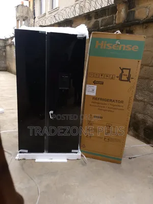 Fast Freezing Hisense 529l Side by Side Refrigerator