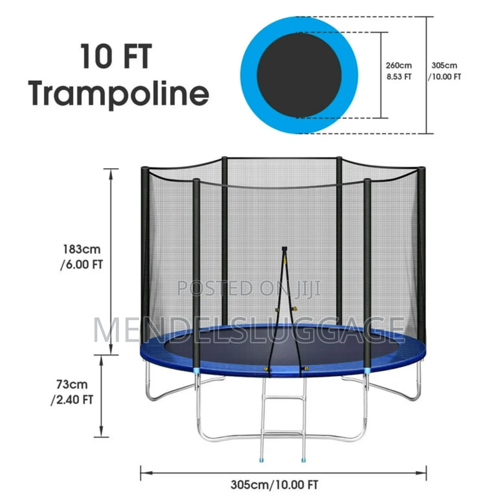 10 Ft Trampoline