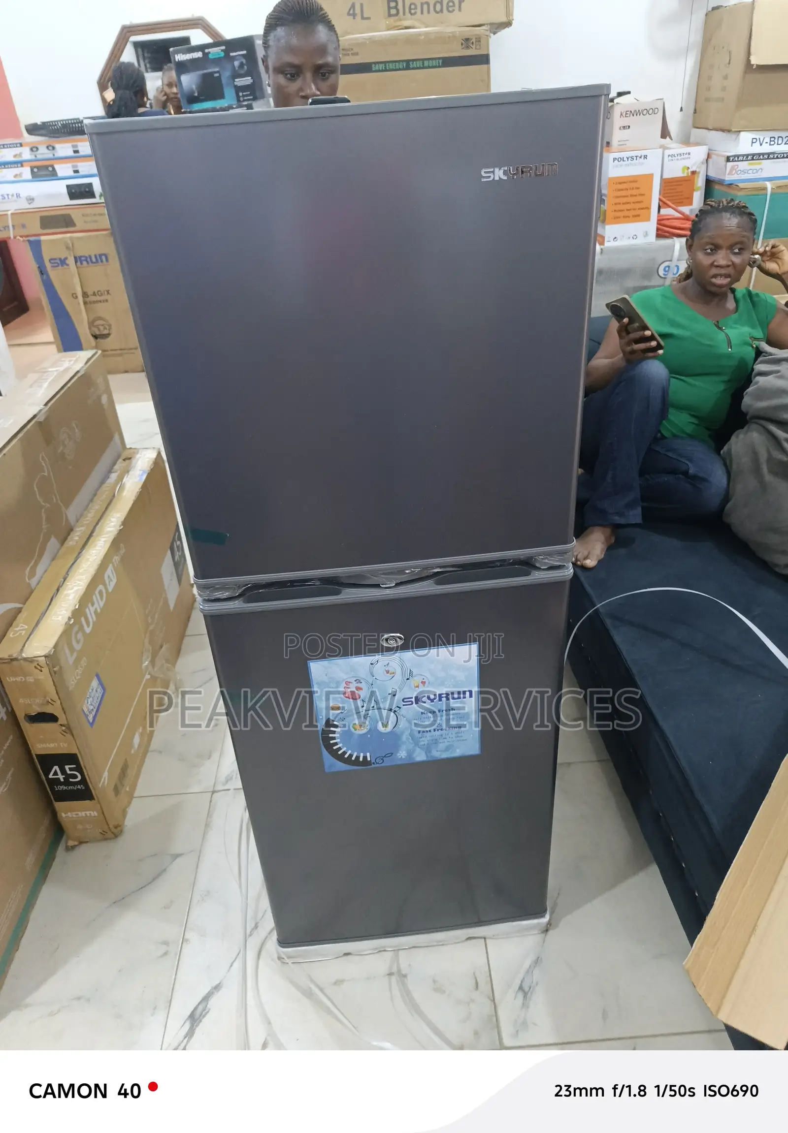 Skyrun BCD-195hs Fridge – 195l Capacity With Smart Cooling