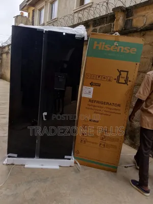 Super Silent Hisense 529l Refrigerator -Inverter Glasseddoor