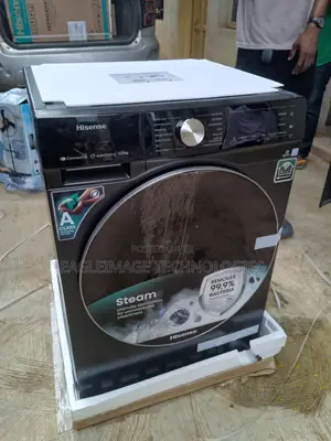 Compact Hisense Wm 5s1245bb-Wd Laundry Machine – 12kg