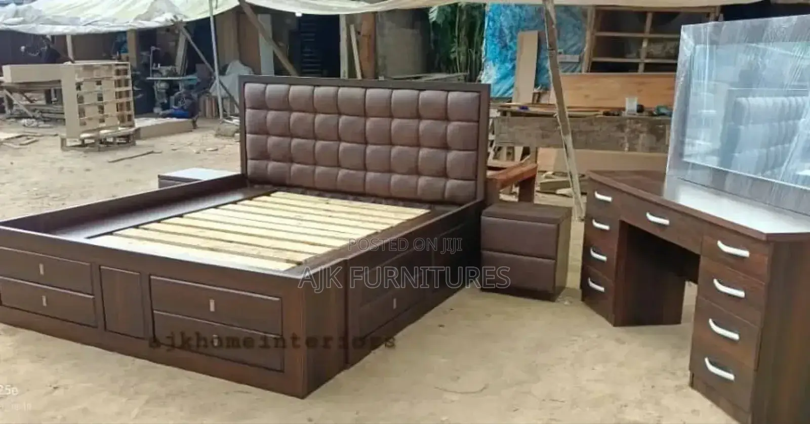 Functional 6by6ft Bedframe