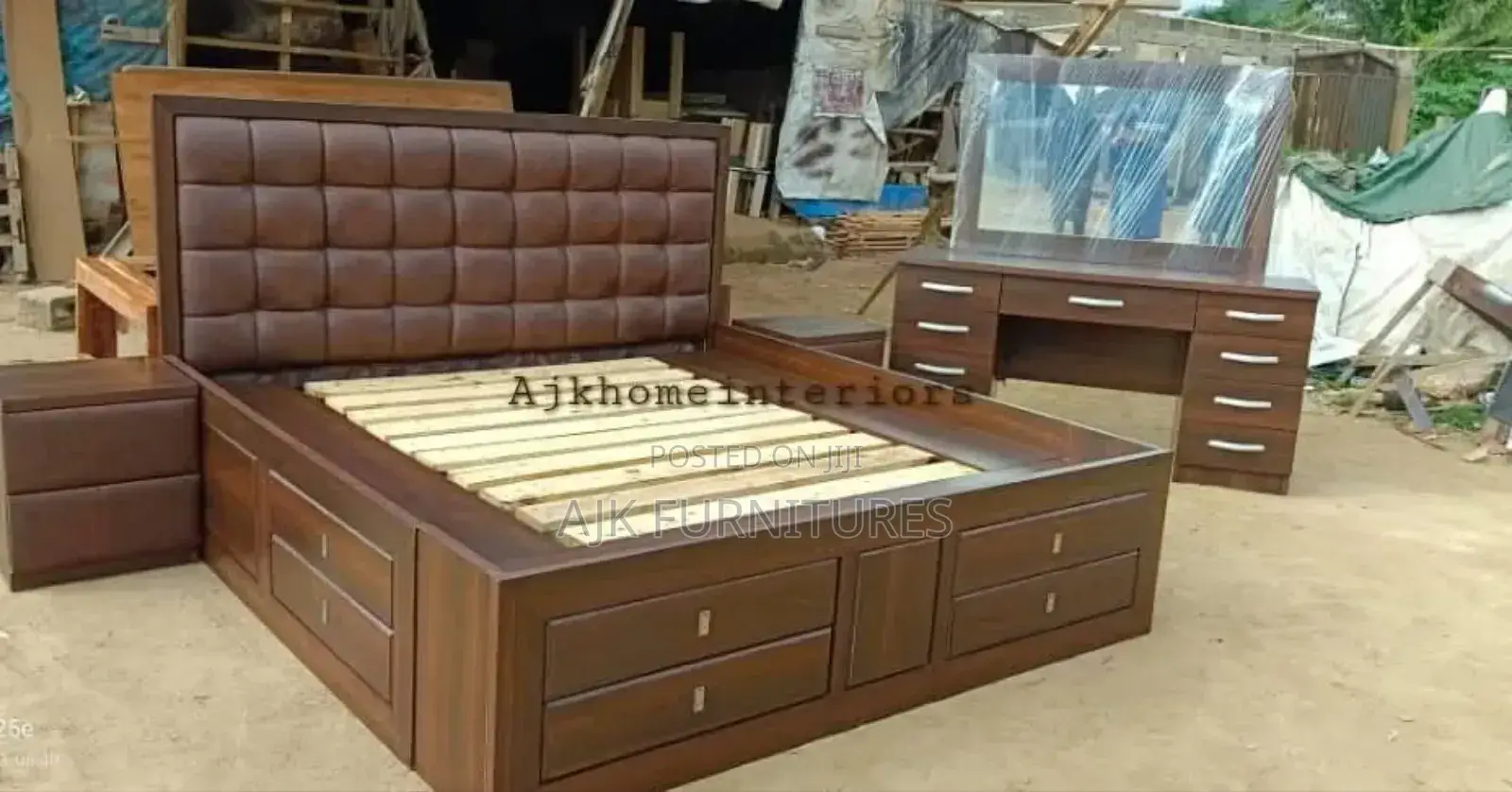 Functional 6by6ft Bedframe