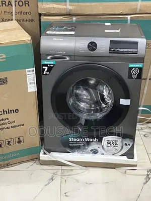 Hisense 7kg Front Load Washing Machine – Inverter, 1200 RPM
