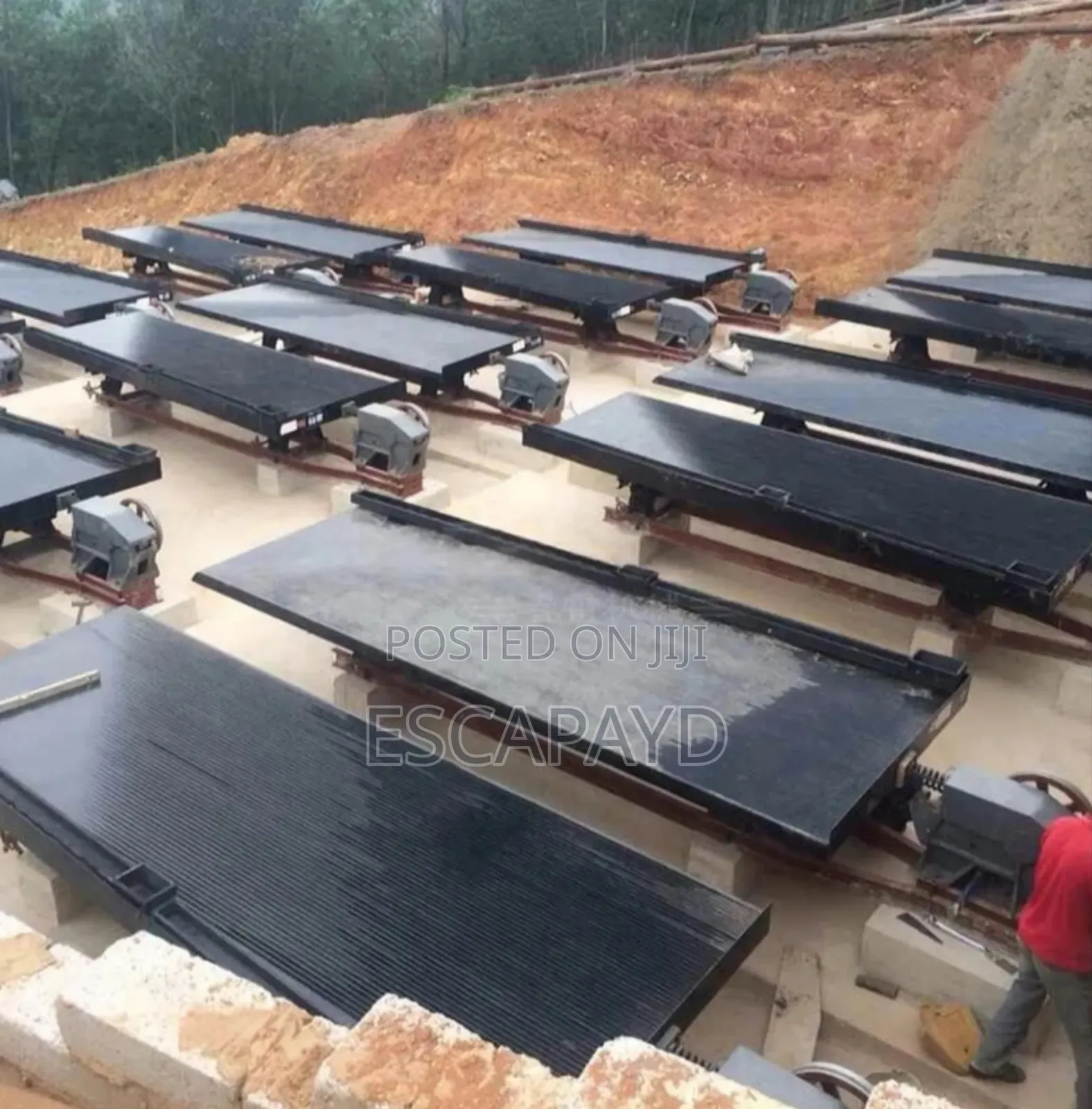 Shaker Table For Gravity Ore Concentration