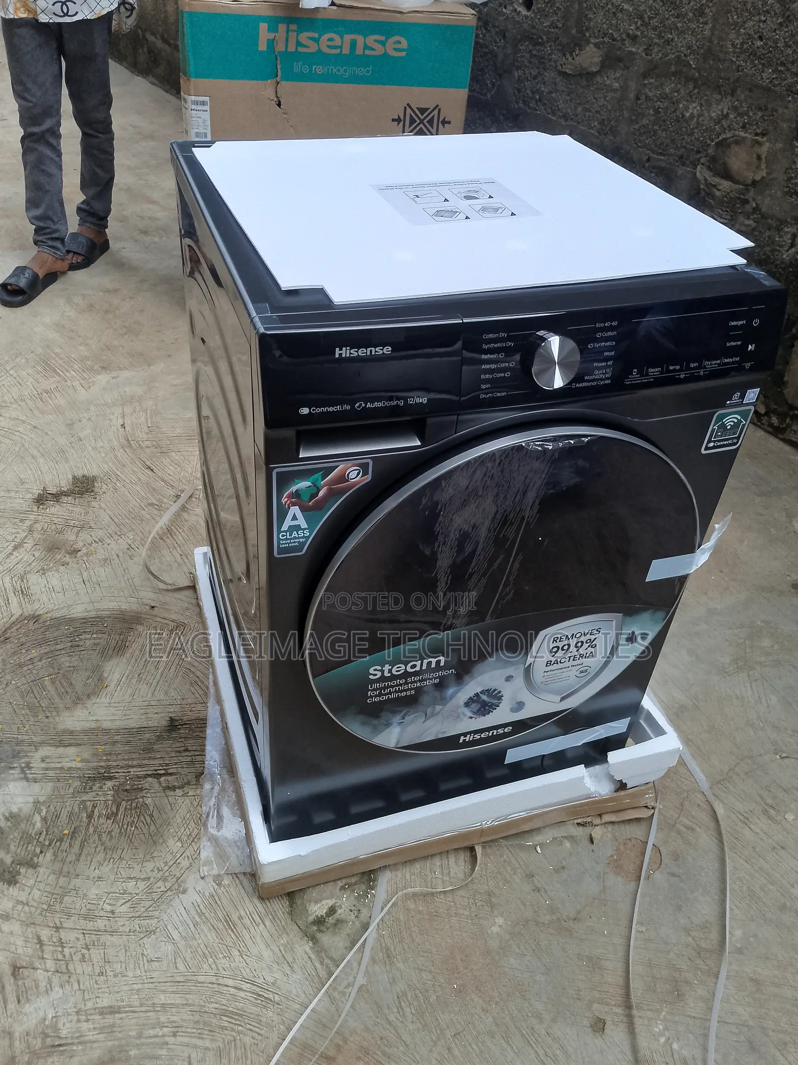 Basic Hisense Wm 5s1245bb-Wd Laundry System