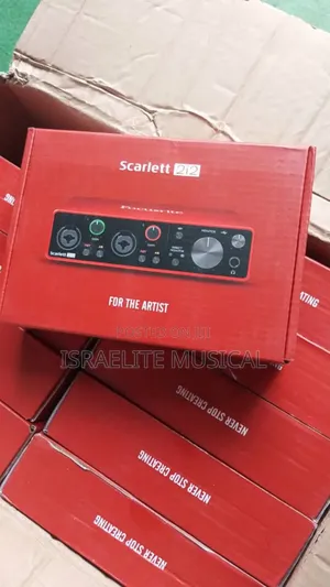 Focusrite Scarlet 2i2 Sound Card 3rd Generation