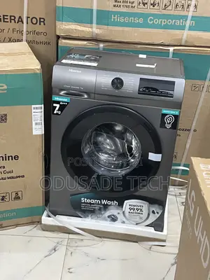Hisense Eco Inverter Washer 7kg – Smart Control, Silver