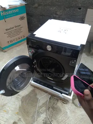 Compact-Sized Hisense Wm 5s1245bb-Wd Washer Combo