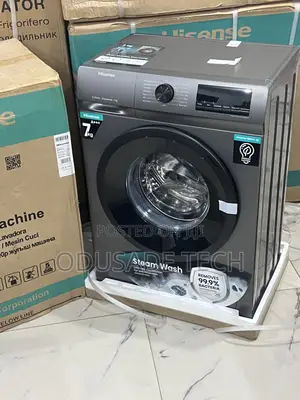 Hisense High-Speed 1200rpm Washer – 7kg, Inverter