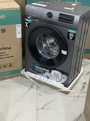 Hisense 7kg Eco-Inverter Washing Machine – Silver Finish