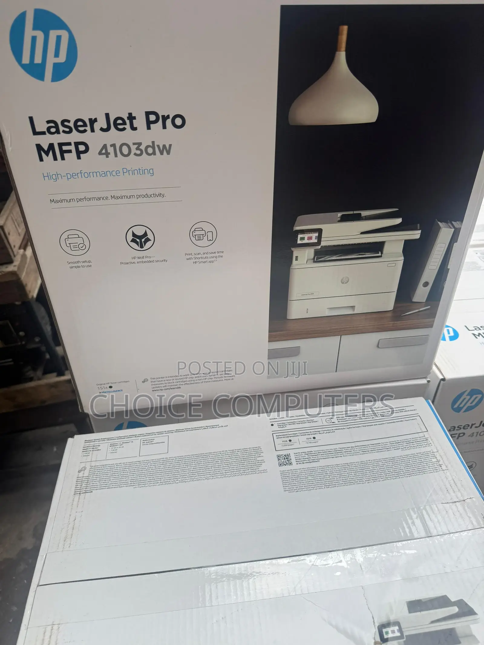 Hp Laserjet Pro Mfp 4103fdw Printer