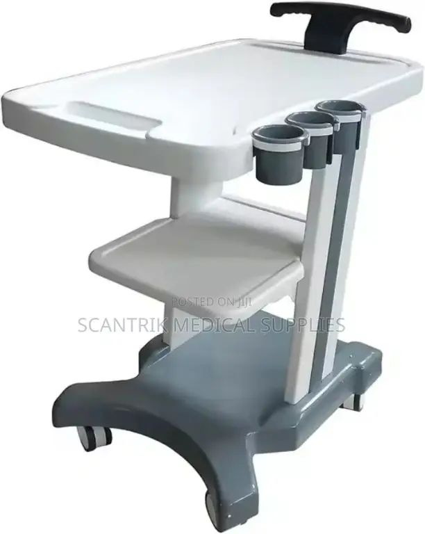Ultrasound Console Mobile Cart