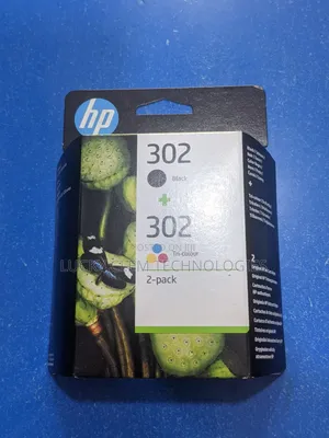 Hp 302 Black and Color Combo Set